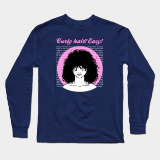 Curly Methods Long Sleeve T-Shirt